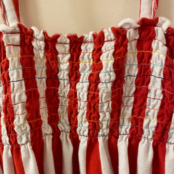 Red and white stripe Hanna Andersson dress - Picture 3 of 4